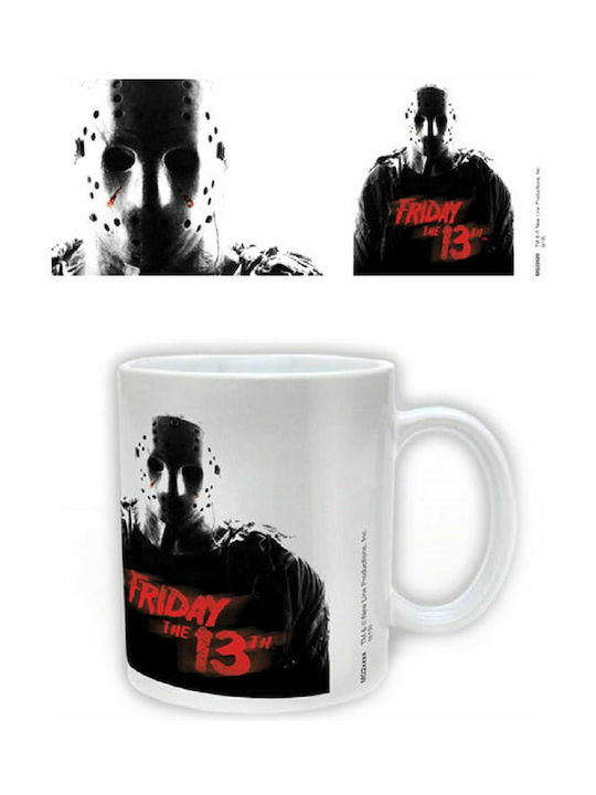 Pyramid International Friday The 13th Tasse Keramik Weiß 315ml 1Stück