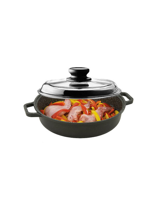 Risoli Granito Cast Aluminum Casserole Pot 28cm