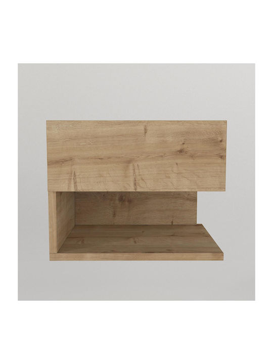 Abell Wooden Bedside Table 40x35x32cm