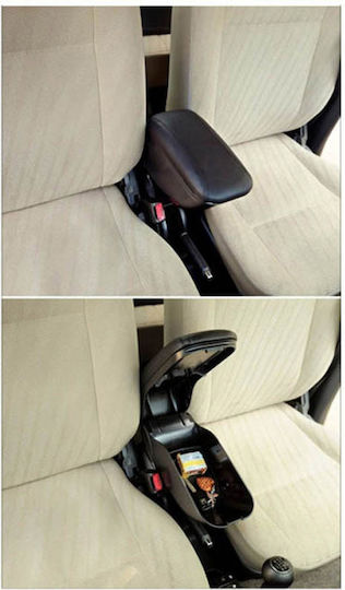 Carner Τεμπέλης Αυτοκινήτου Συμβατός με Opel Meriva Flex Rail 2010-2017 σε Μαύρο Χρώμα