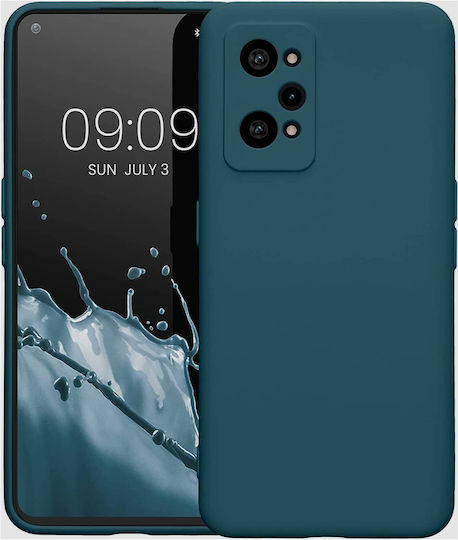 KWmobile Soft Flexible Rubber with Camera Protector Back Cover Σιλικόνης 1.3mm Teal Matte (Realme GT Neo 3T)
