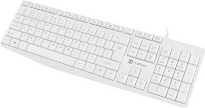 Natec Nautilus Keyboard Only English US White