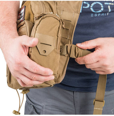 Helikon Tex Edc Side Bag Military Pouch Shoulderbags made of Cordura Coyote 11lt