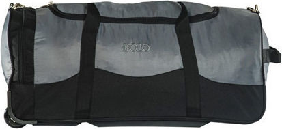 Polo Trolley Amsterdam Sack Voyage 40lt Black with Wheels Fabric L41xW25xH40cm