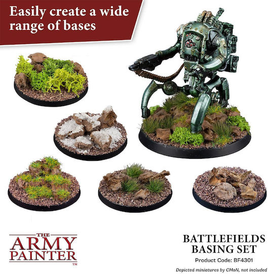 The Army Painter Maketohart Battlefields Basing Set