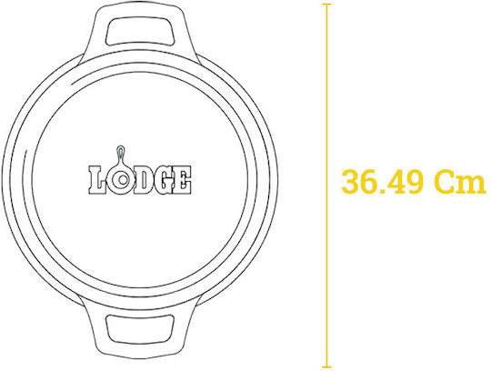 Lodge Chef Collection Dutch Oven 14.37x28.57cm 2Stück