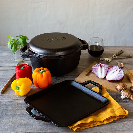 Lodge Chef Collection Dutch Oven 14.37x28.57cm 2Stück
