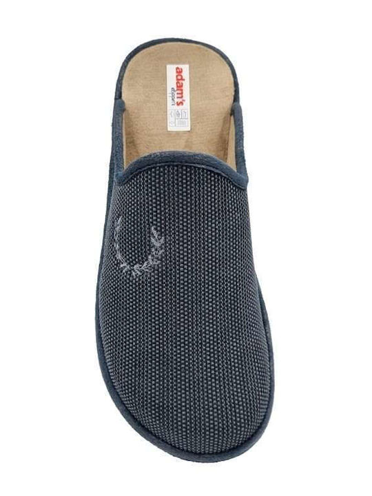 Adam's Shoes Men's Slipper Blue