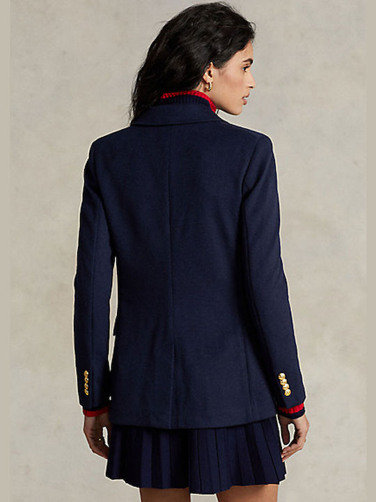 Ralph Lauren Women's Blazer Navy Blue