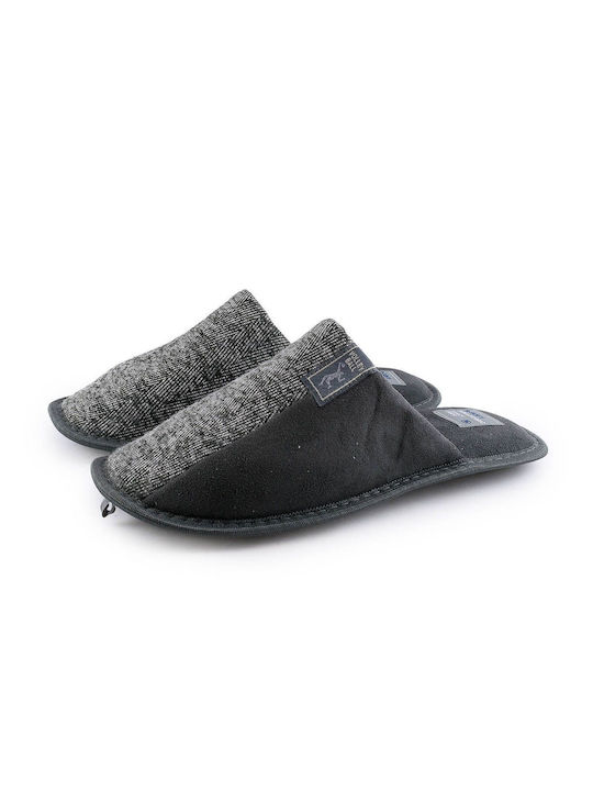 B-Soft Winterliche Herrenhausschuhe Gray