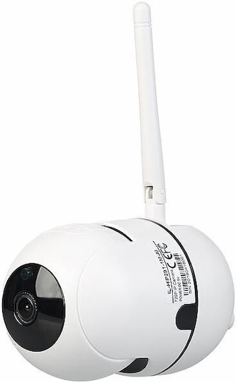 Eurolamp 147-77945 IP Камера за наблюдение Wi-Fi Full HD 1080p с Двупосочна Комуникация и Обектив 3.6мм