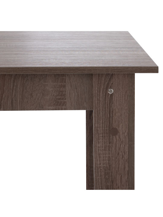 Kelvin Table Kitchen Wooden Sonama Grey 110x80x77cm