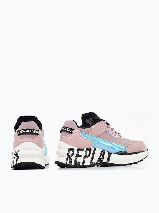 Athena Kinder Sneakers Rosa