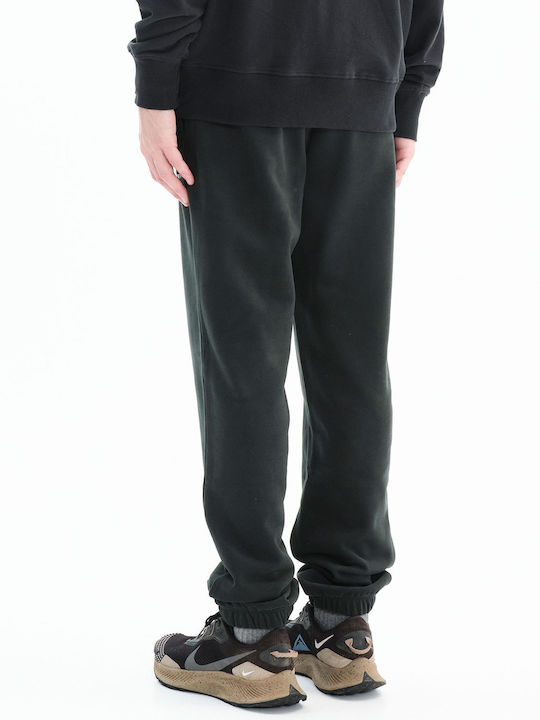 Emerson Men's Sweatpants with Rubber Forest Green