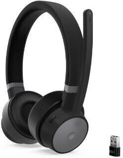 Lenovo Go Wireless ANC On Ear Multimedia Ακουστικά με μικροφωνο και σύνδεση Bluetooth / USB-A