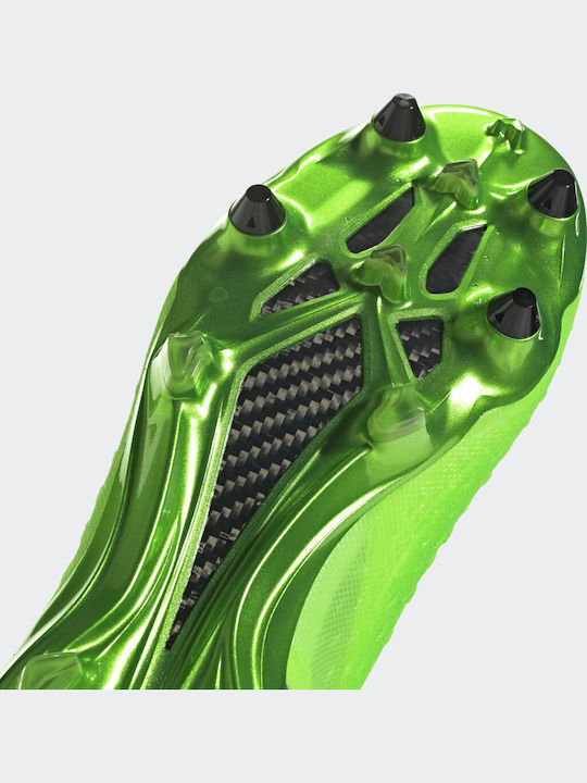 adidas X Speedportal.1 Football Shoes with Cleats Solar Green / Core Black / Solar Yellow