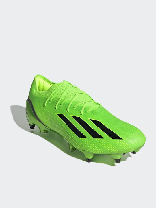 adidas X Speedportal.1 Football Shoes with Cleats Solar Green / Core Black / Solar Yellow