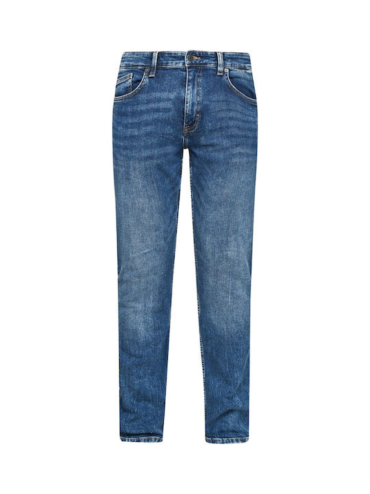 Ανδρικό Παντελόνι Τζιν με Slim Εφαρμογή Blue