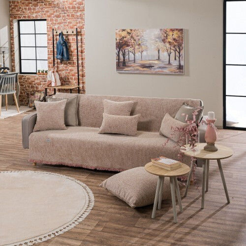 Teoran Utah Armchair Throw Chenille 180x150cm 12