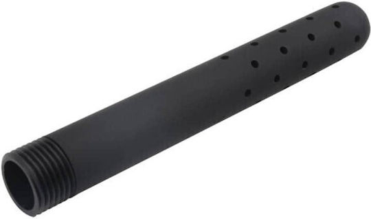 Chisa Novelties Black Mont 360° Water Flow Πρωκτικό Ντους Black 15cm