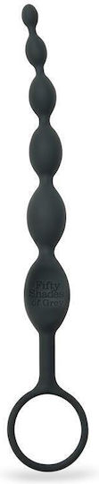 Fifty Shades of Grey Pleasure Intensified Anal Perlen Schwarz 25.4cm