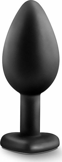 Temptasia Bling Heart Plug Small Anal Plug Klein Black 9.5cm