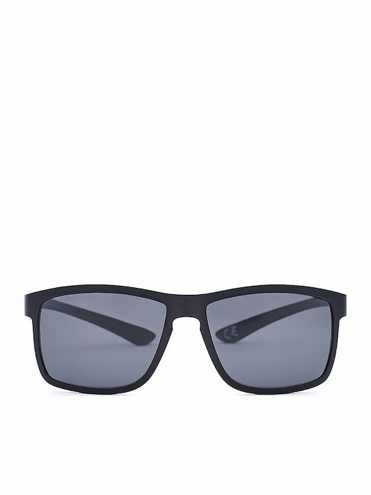 Polareye TR083 Sunglasses Μαύρα with Acetate Frame & Black Lens