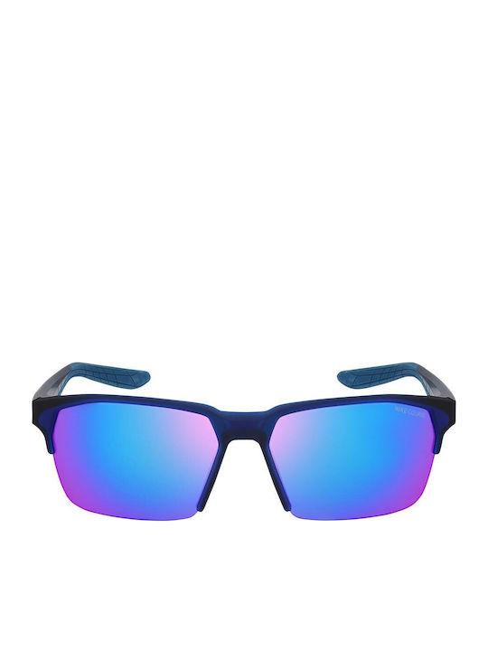 Nike Maverick Men's Sunglasses with Navy Blue Plastic Frame CU3746-451