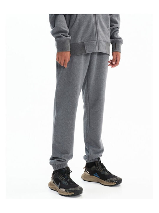 Sweatpants with Elastic Gray