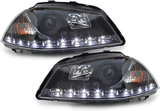 Dectane Μπροστινά Φανάρια για Seat Ibiza 6L 2003-2008 2τμχ