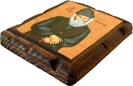 IconsGR Άγιος Παΐσιος Ορθογώνιο Μαγνητάκι 5x6εκ.