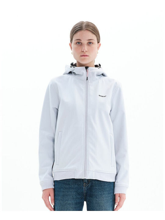 Damen Softshell Jacke Eisweiß