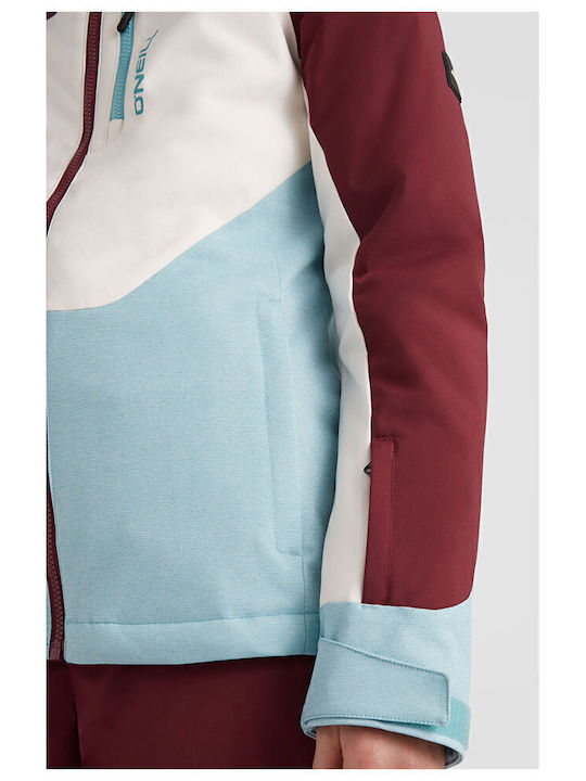 Γυναικείο Αθλητικό Μπουφάν Ciel/White/Bordeaux