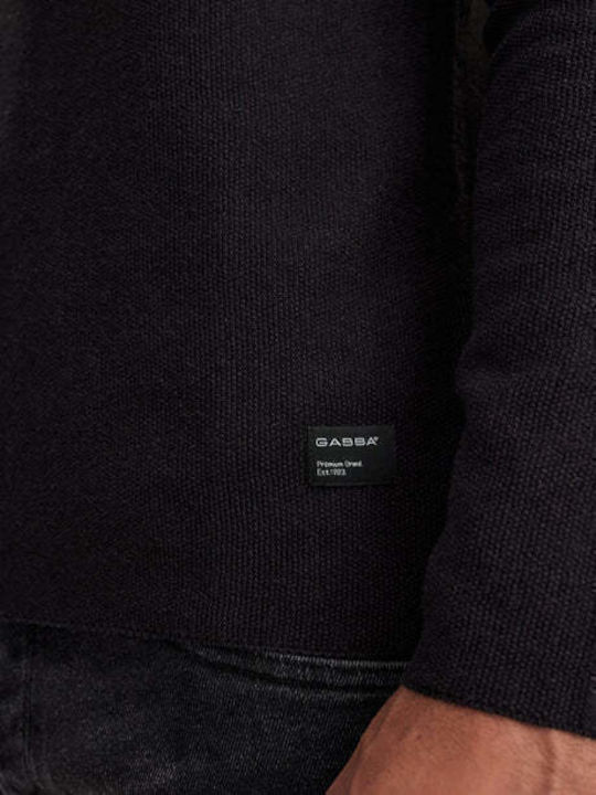 Tomas Langarm-Pullover Schwarz