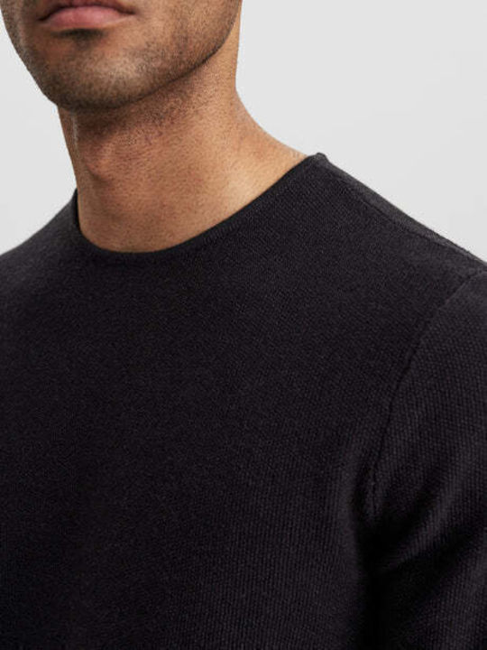 Tomas Langarm-Pullover Schwarz