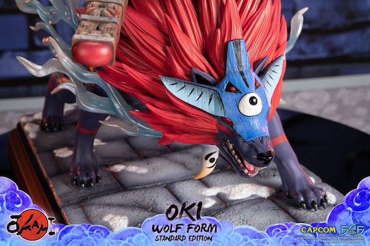First 4 Figures Okami: Oki (Wolf Form) Φιγούρα 35εκ.