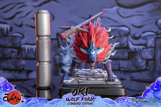 First 4 Figures Okami: Oki (Wolf Form) Φιγούρα 35εκ.