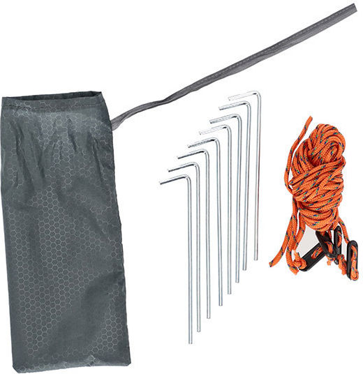 Acerbis Camping Tent Pop Up Grey for 2 People 210x145x100cm