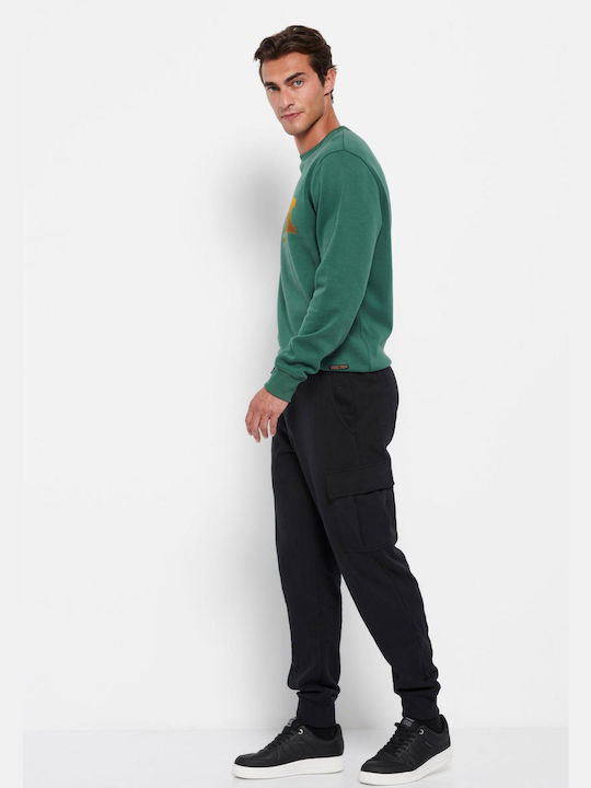 FBM006-05702 Cargo-Hose Jogginghose mit Gummizug Schwarz