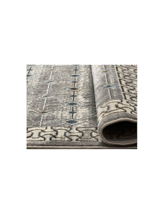 Beauty Home Spirit Art 9411 Χαλί Στρογγυλό Γκρι Φ160cm
