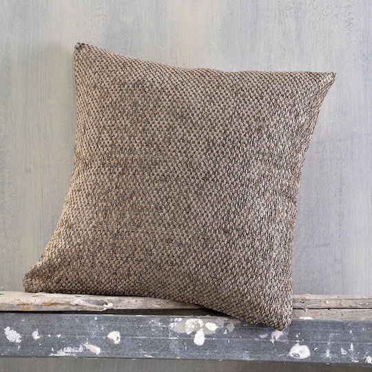 Rythmos Rowen Sesselüberwurf Zwei Seiten Chenille 160x180cm Braune Herstellerfarbe