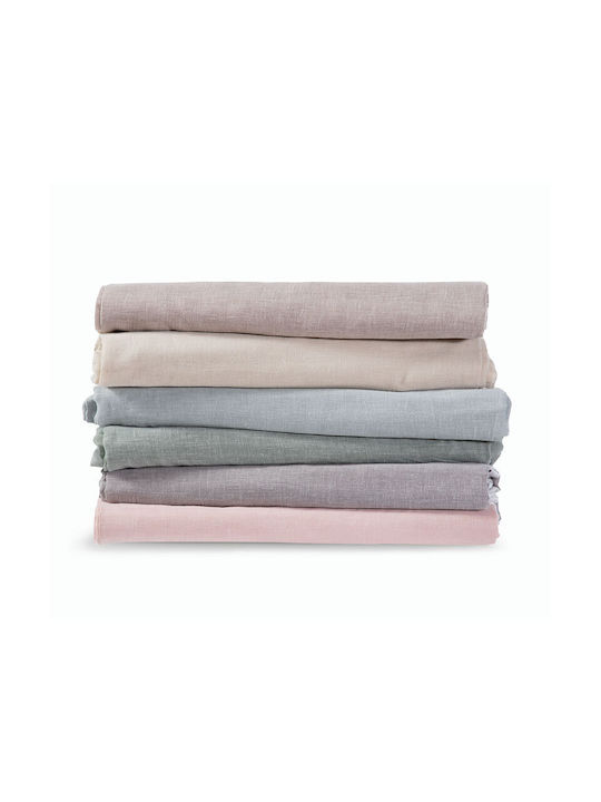Nef-Nef Homeware Perdea Cu Coafură Dione Roz 140x270cm