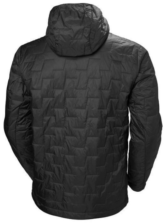 Lifaloft Men's Winter Puffer Jacket Black