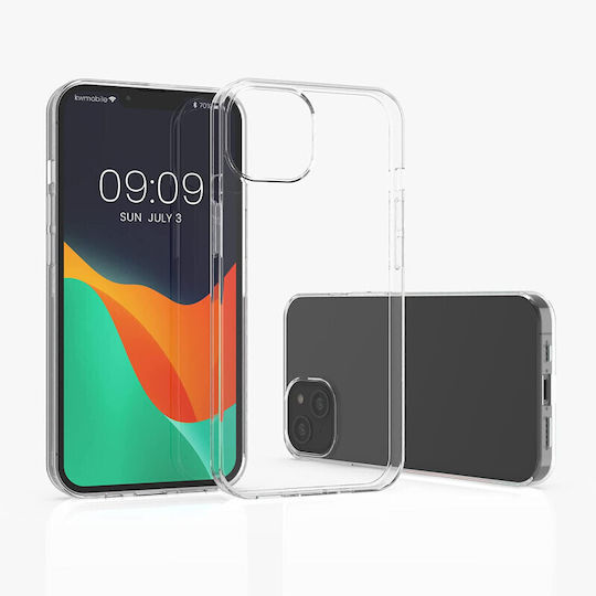 KWmobile Back Cover Silicone Transparent (iPhone 14 Plus)
