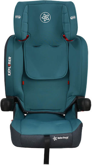 Bebe Stars Explorer Καθισματάκι Αυτοκινήτου με Isofix Petrol 9-36 kg