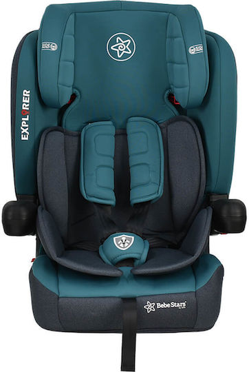 Bebe Stars Explorer Καθισματάκι Αυτοκινήτου με Isofix Petrol 9-36 kg