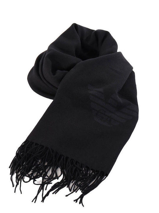 Emporio Armani Men's Scarf Black