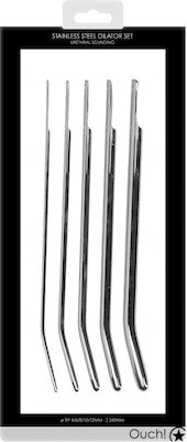 Shots Urethral Sounding Metal Dilator Set 3pcs