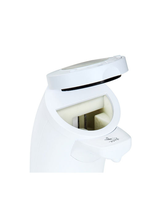 Bakaji Wall Mounted Automatic Plastic Dispenser White 250ml