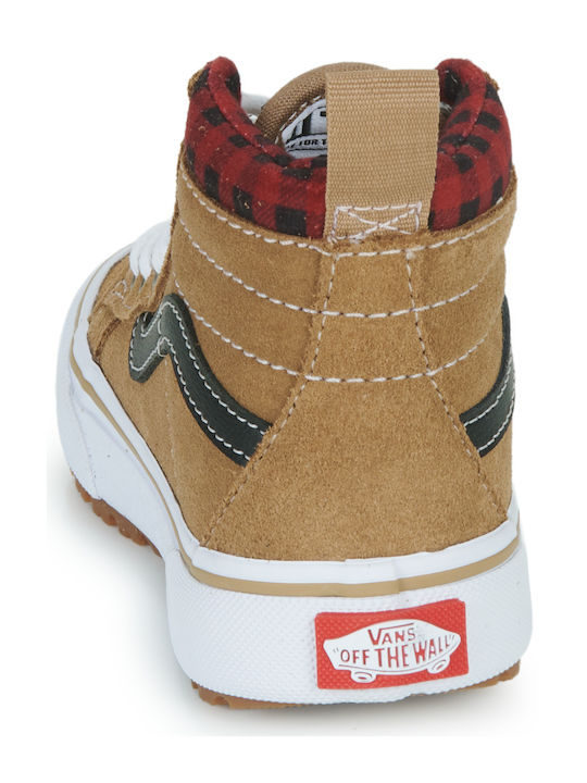 Sk8 Hi Mte 1 Παιδικά Sneakers High Καφέ